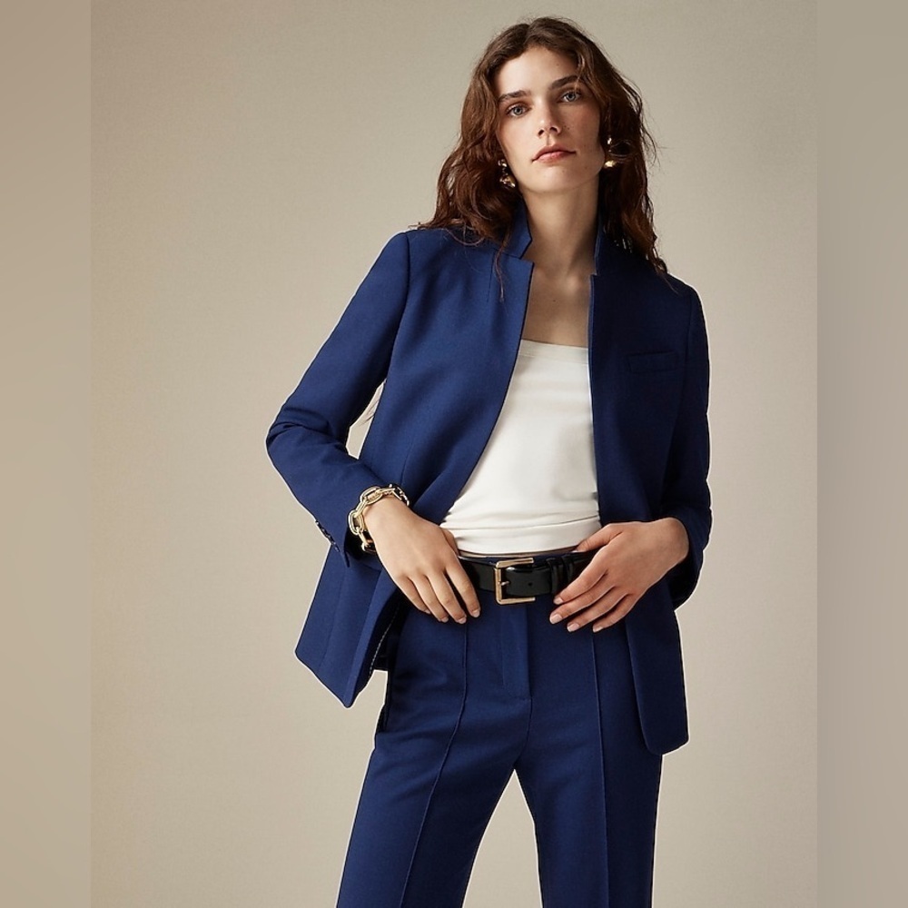 J Crew Regent blazer in four-season stretch CD122 - Picture 1 of 5